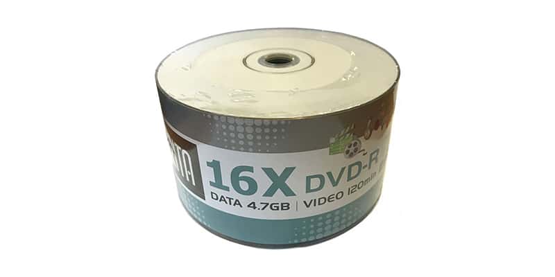 DVD -R x4 - x16 (Write-Once)